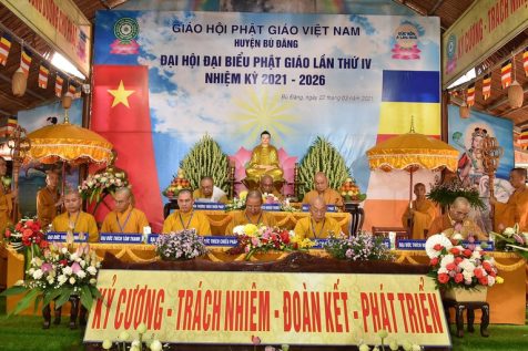 Bình Phước: Đại hội đại biểu Phật giáo huyện Bù Đăng lần thứ IV, nhiệm kỳ 2021-2026