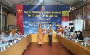 Lễ tổng kết công tác Phật sự năm 2021 của Phật giáo huyện Bù Đăng 02/12/2021