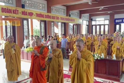 Bình Phước: Phật giáo tỉnh trang nghiêm tổ chức lễ Tạ pháp kết thúc mùa An cư PL. 2567
