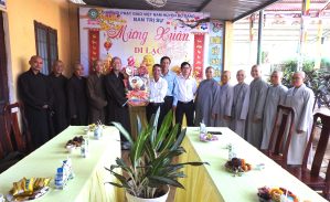 Chính quyền tỉnh thăm và chúc Tết Ban Trị Sự giáo hội Phật giáo Huyện Bù Đăng